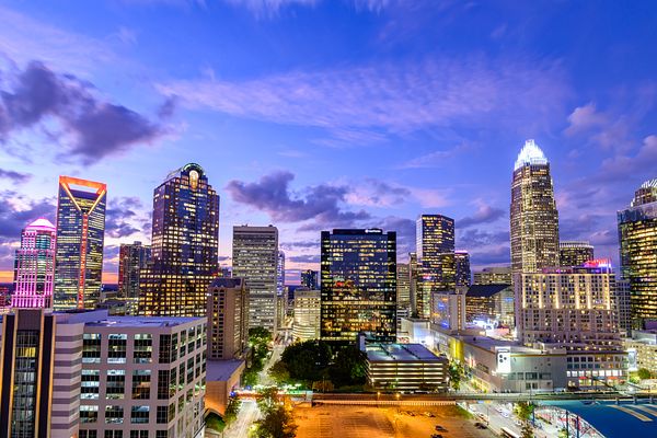 Charlotte North Carolina skyline